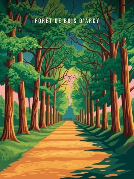 Forêt de Bois d’Arcy — Pôdevache, visuel seul