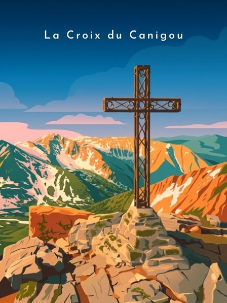 La Croix du Canigou — Pôdevache, visuel seul