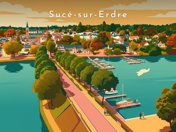 Le port de plaisance — Pôdevache, visuel seul
