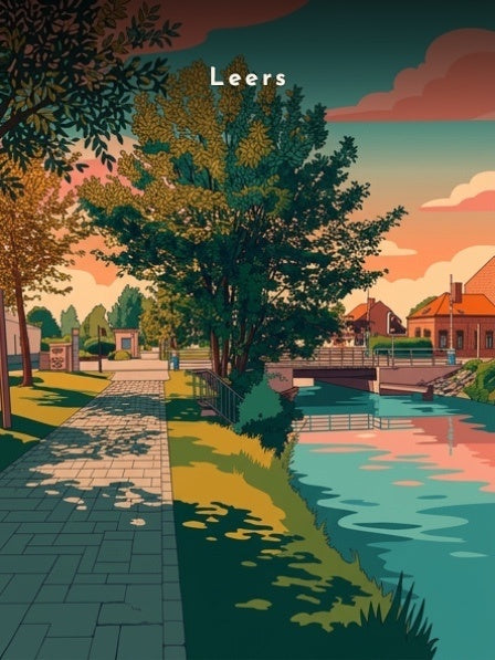 Le canal de Roubaix — Pôdevache, visuel seul