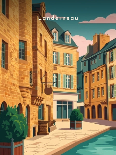 La rue du pont de Rohan — Pôdevache, visuel seul
