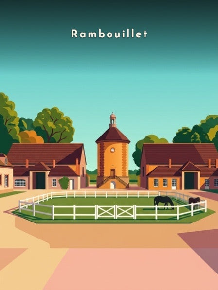 La Bergerie nationale — Pôdevache, visuel seul