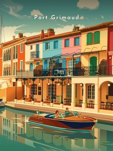 Port Grimaud — Pôdevache, visuel seul