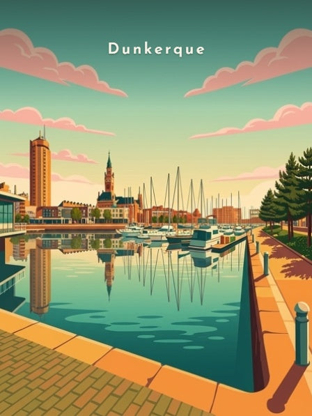 Le bassin du Commerce — Pôdevache, visuel seul