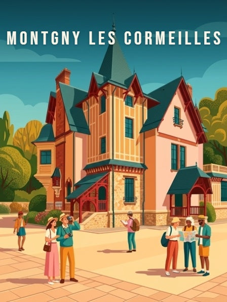 Montgny les Cormeilles — Pôdevache, visuel seul