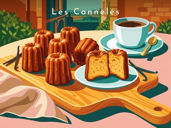 Les Cannelés — Pôdevache, visuel seul