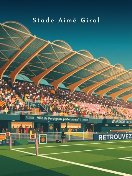 Stade Aimé Giral — Pôdevache, visuel seul