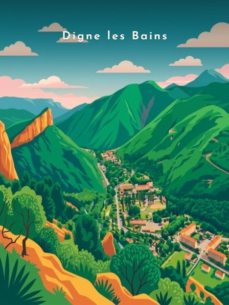 Le vallon des Eaux-Chaudes — Pôdevache, visuel seul