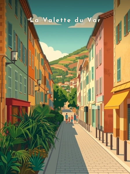Ruelle du centre ancien — Pôdevache, visuel seul