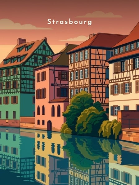 Crépuscule sur la Petite France — Pôdevache, visuel seul