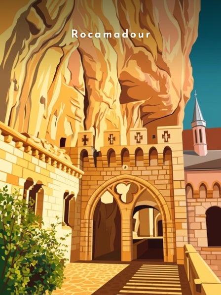 La porte du sanctuaire — Pôdevache, visuel seul