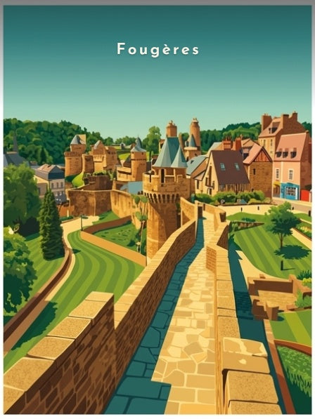 Les remparts du château — Pôdevache, visuel seul