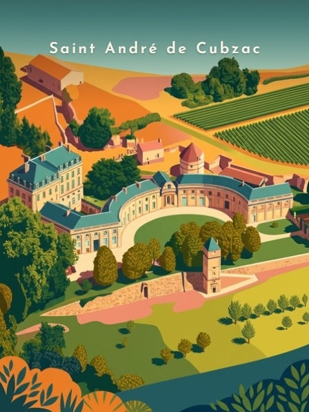 Saint André de Cubzac — Pôdevache, visuel seul