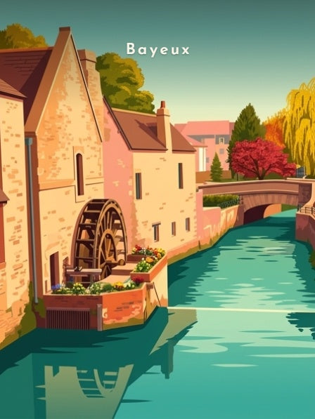 Le moulin sur l'Aure — Pôdevache, visuel seul
