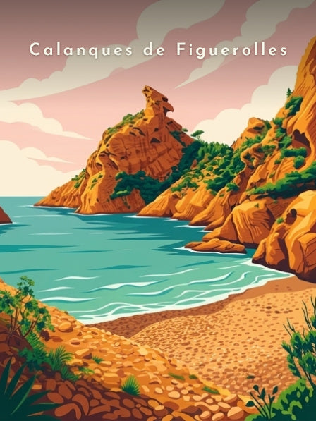 Calanques de Figuerolles — Pôdevache, visuel seul