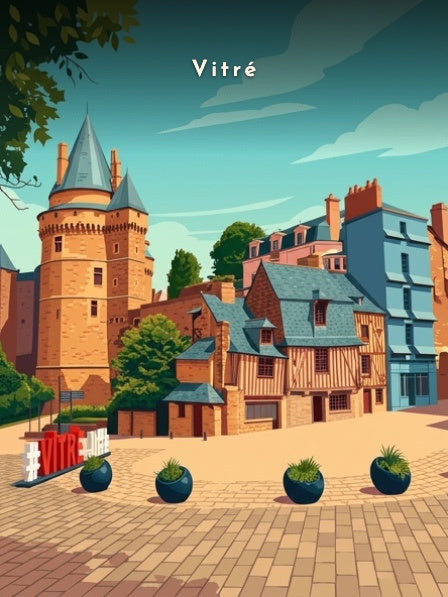 La place du Château — Pôdevache, visuel seul