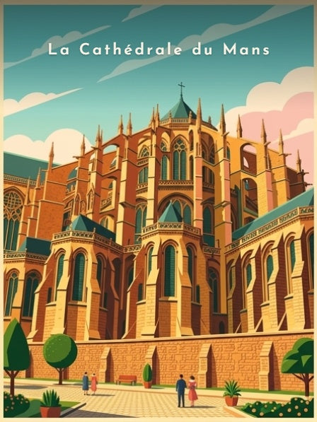 La Cathédrale du Mans — Pôdevache, visuel seul