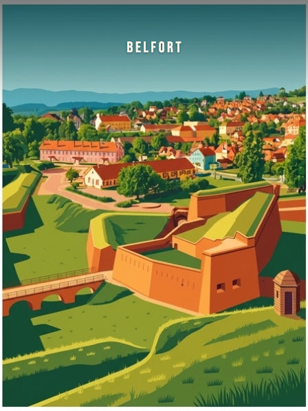 Les bastions de la Citadelle — Pôdevache, visuel seul