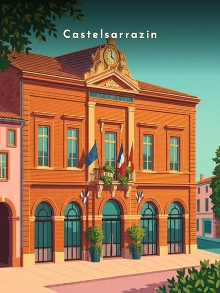 Castelsarrazin — Pôdevache, visuel seul