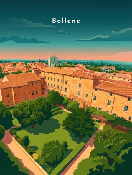 Le centre historique et ses jardins — Pôdevache, visuel seul
