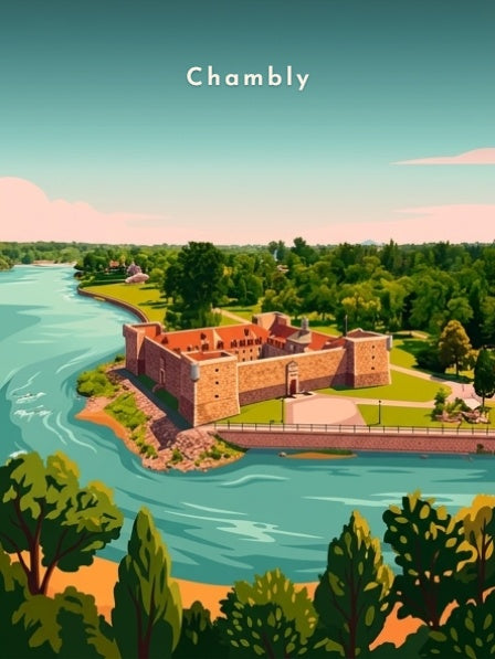 Fort Chambly — Pôdevache, visuel seul