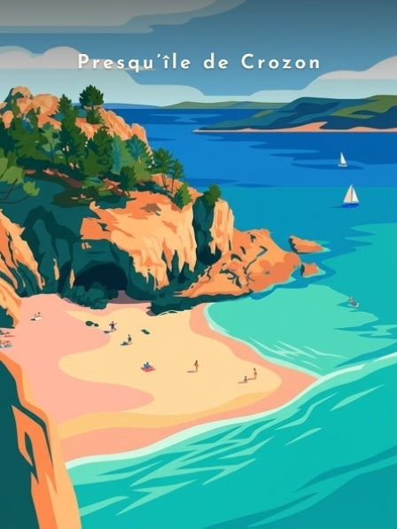 Presqu’île de Crozon — Pôdevache, visuel seul