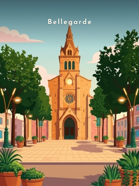 L'église Saint-Jean-Baptiste — Pôdevache, visuel seul