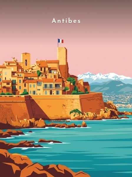 Les remparts depuis les rochers — Pôdevache, visuel seul