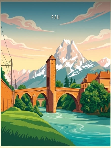 Le pic du Midi d'Ossau — Pôdevache, visuel seul