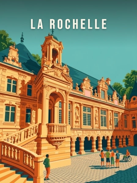 La cour de l'Hôtel de Ville — Pôdevache, visuel seul