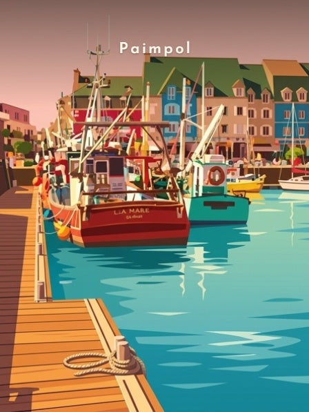 Le port de pêche — Pôdevache, visuel seul