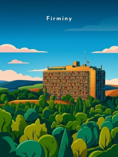 L'Unité d'habitation Le Corbusier — Pôdevache, visuel seul