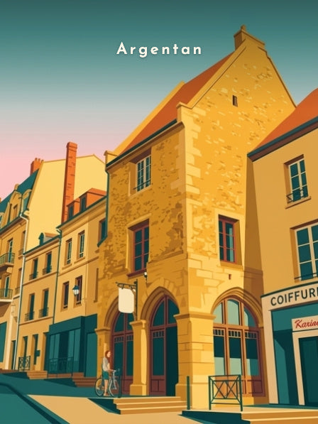 Maison médiévale aux arcades — Pôdevache, visuel seul