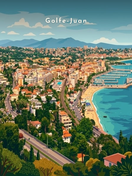 Golfe-Juan — Pôdevache, visuel seul