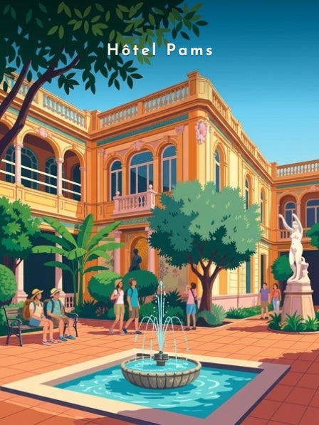 Hôtel Pams — Pôdevache, visuel seul