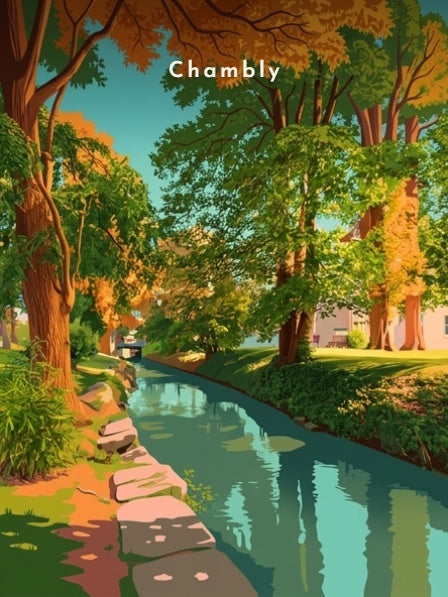 L'Esches sous les arbres — Pôdevache, visuel seul