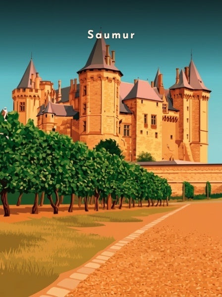 Le château et ses vignes — Pôdevache, visuel seul