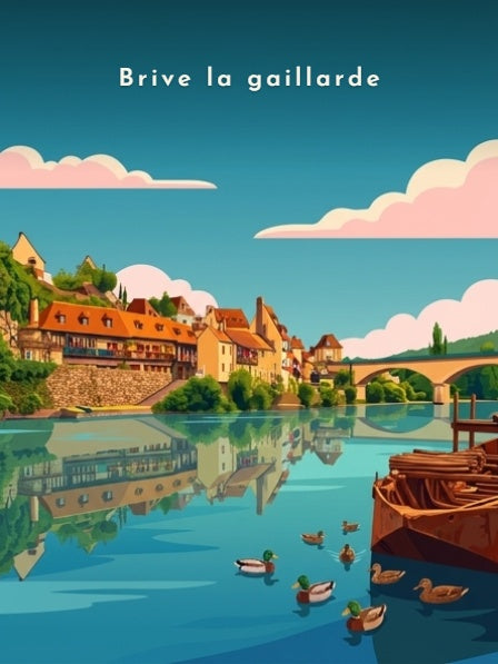 Bords de la Corrèze — Pôdevache, visuel seul