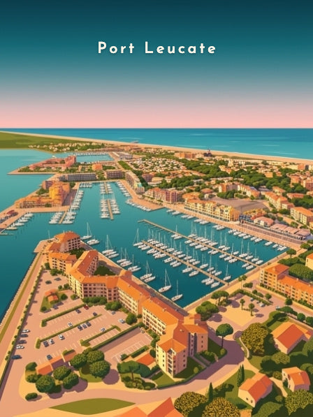 Port Leucate — Pôdevache, visuel seul