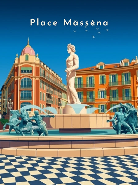 Place Masséna — Pôdevache, visuel seul