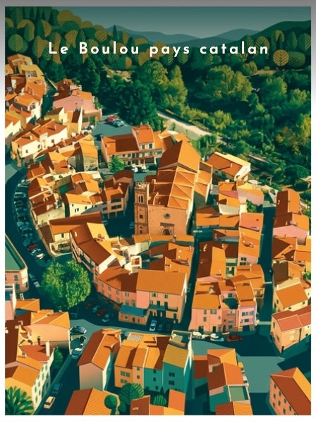 Le Boulou pays catalan — Pôdevache, visuel seul