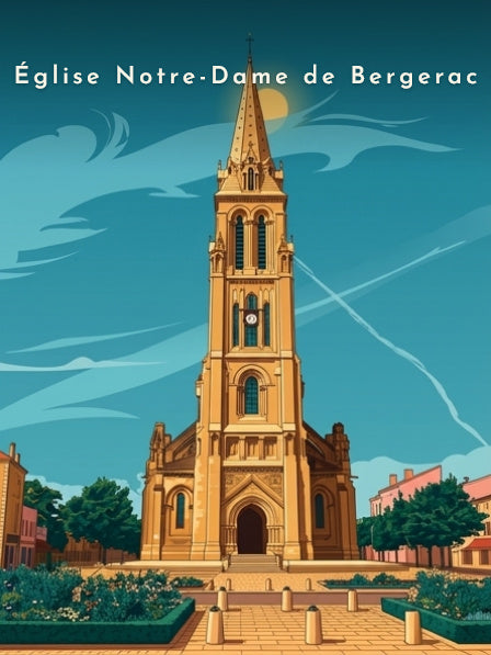 Église Notre-Dame de Bergerac — Pôdevache, visuel seul