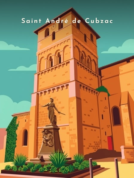 Saint André de Cubzac — Pôdevache, visuel seul