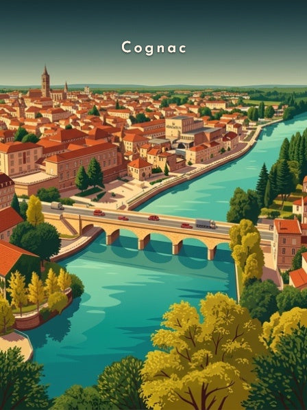 La Charente et le Pont Neuf — Pôdevache, visuel seul