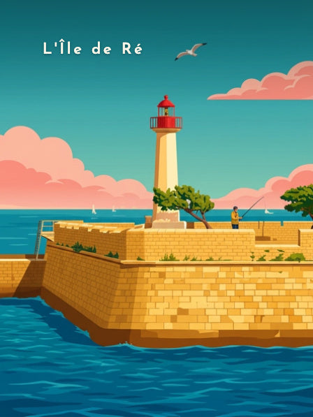 L'Île de Ré — Pôdevache, visuel seul