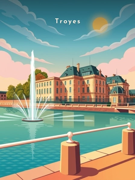 Le bassin de la Préfecture — Pôdevache, visuel seul