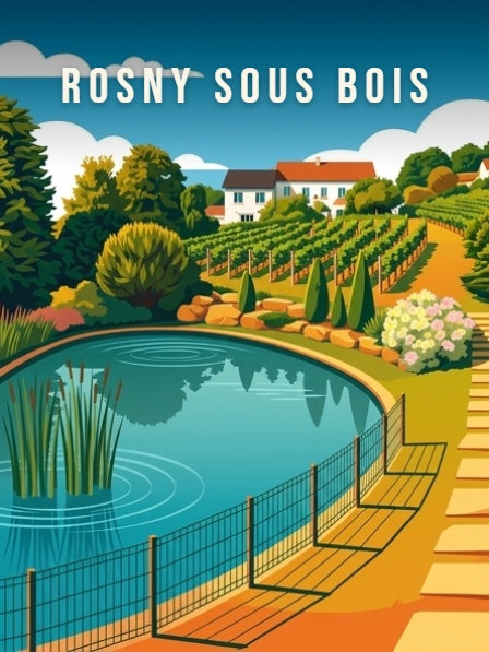 Le bassin et les vignes — Pôdevache, visuel seul