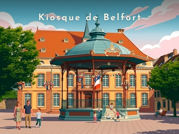 Kiosque de Belfort — Pôdevache, visuel seul