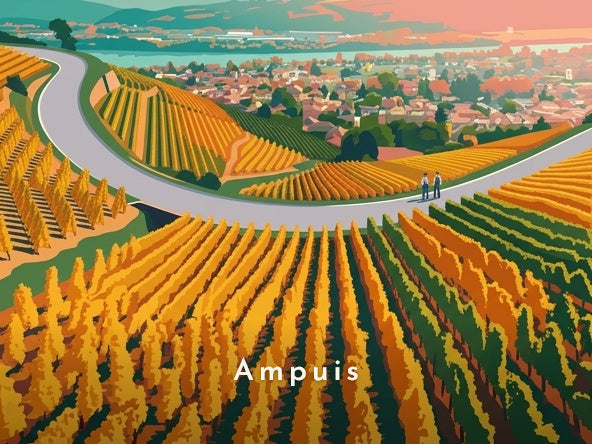 Vignoble de Côte-Rôtie — Pôdevache, visuel seul