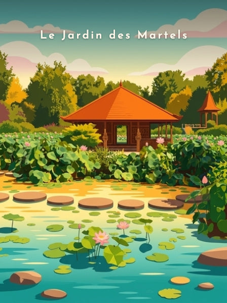 Le Jardin des Martels — Pôdevache, visuel seul